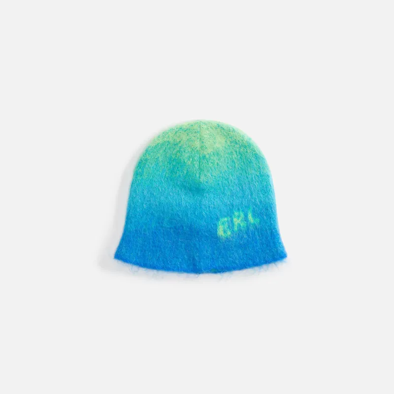 ERL Unisex Gradient Beanie Knit - Green sold by Kith