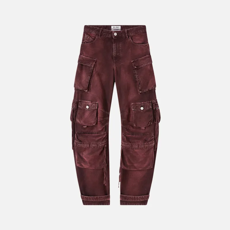 The Attico Fern Long Pant - Red made by The Attico