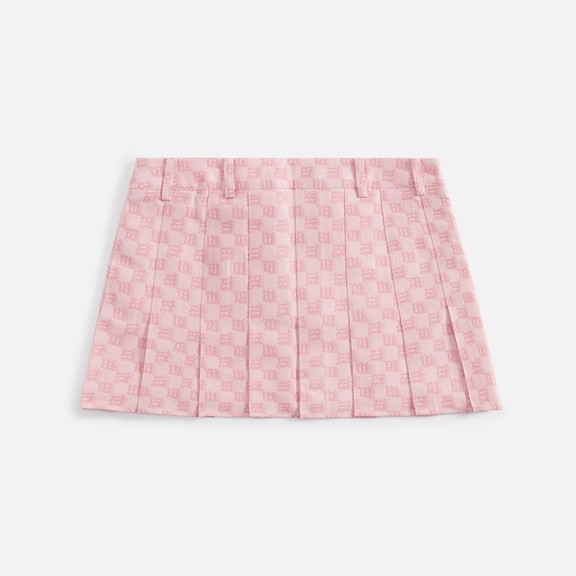 MISBHV Jacquard Canvas Monogram School Skirt - Bubblegum sold by Kith product image thumbnail 2