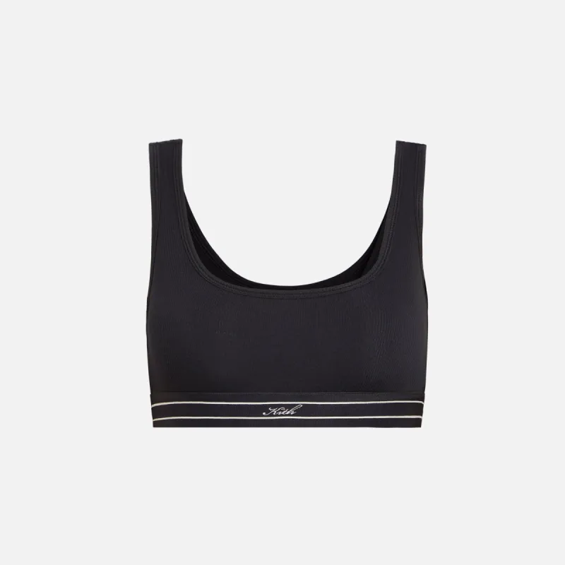 Kith Women Modal Ribbed Bra - Black PH sold by Kith