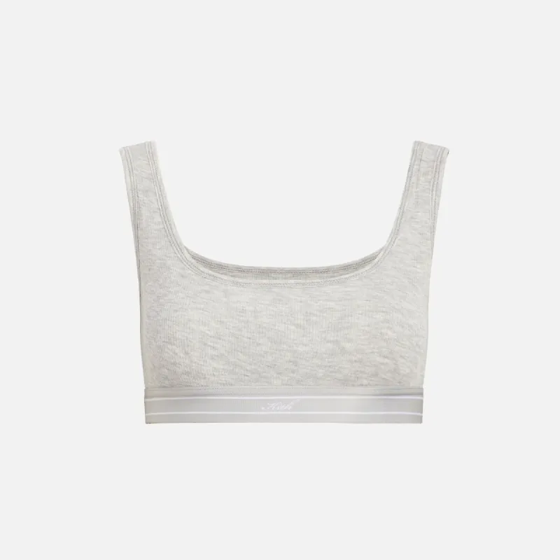 Kith Women Modal Ribbed Bra - Heather Grey PH sold by Kith