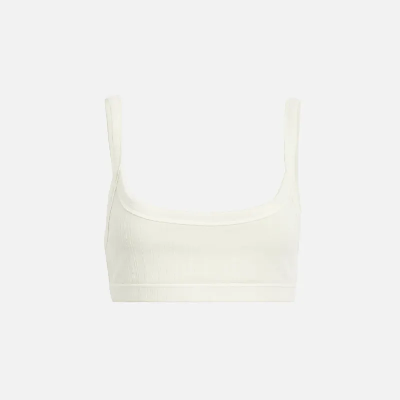 Kith Women Terra Pointelle Bra - Chalk PH sold by Kith