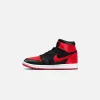 Jordan WMNS Air Jordan 1 Retro High OG - Black / University Red / White sold by Kith