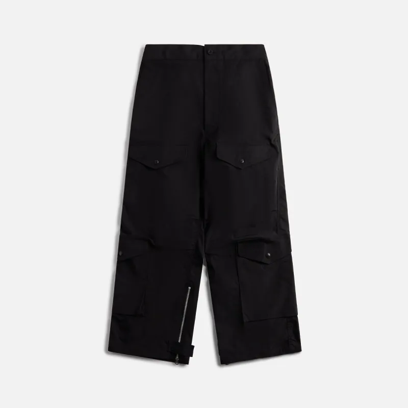 Junya Watanabe MAN Polyester Oxford Pant - Black sold by Kith