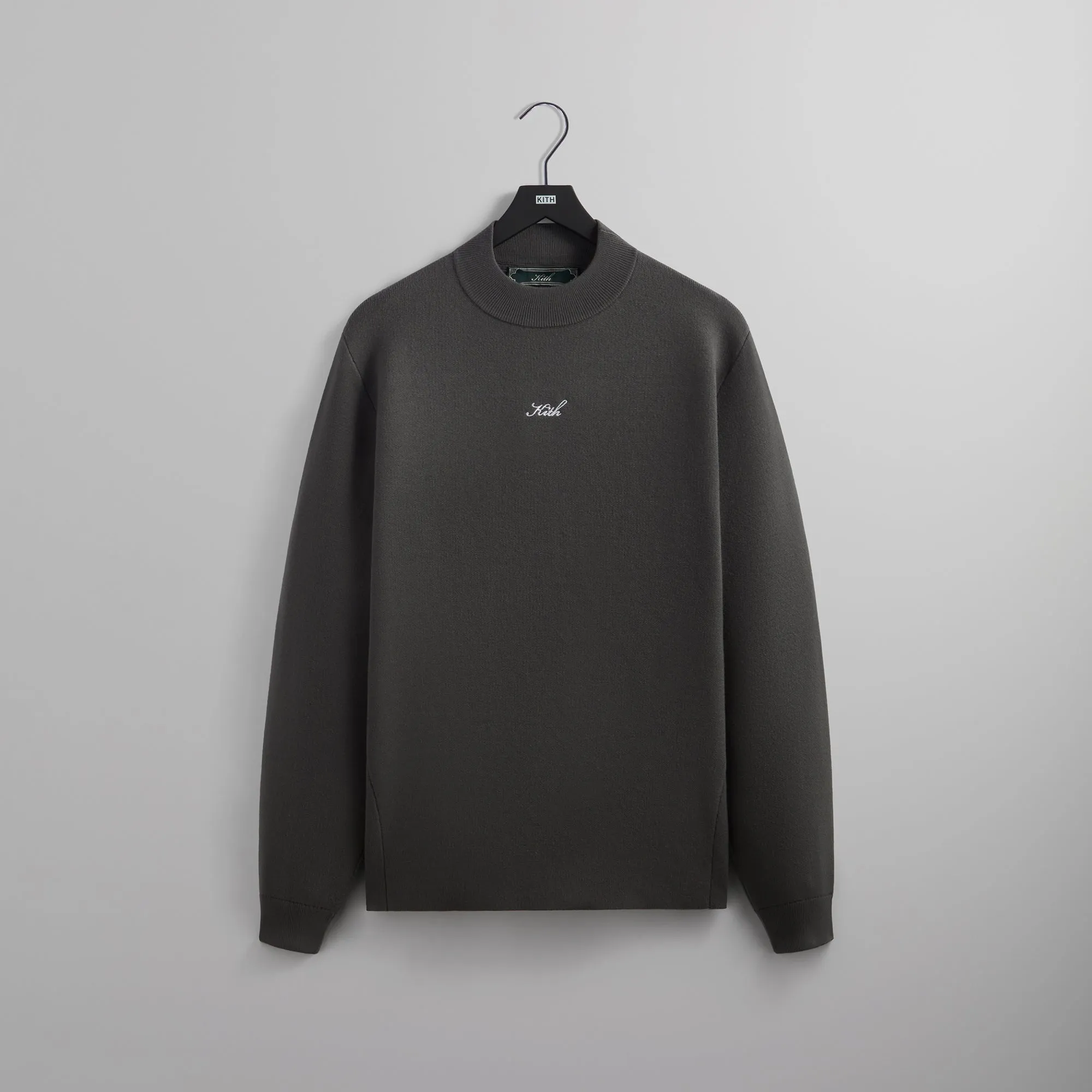 Kith Knit Long Sleeve Mock Neck - Machine sold by Kith