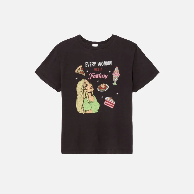 ReDone Classic Tee Fantasy - Washed Black sold by Kith
