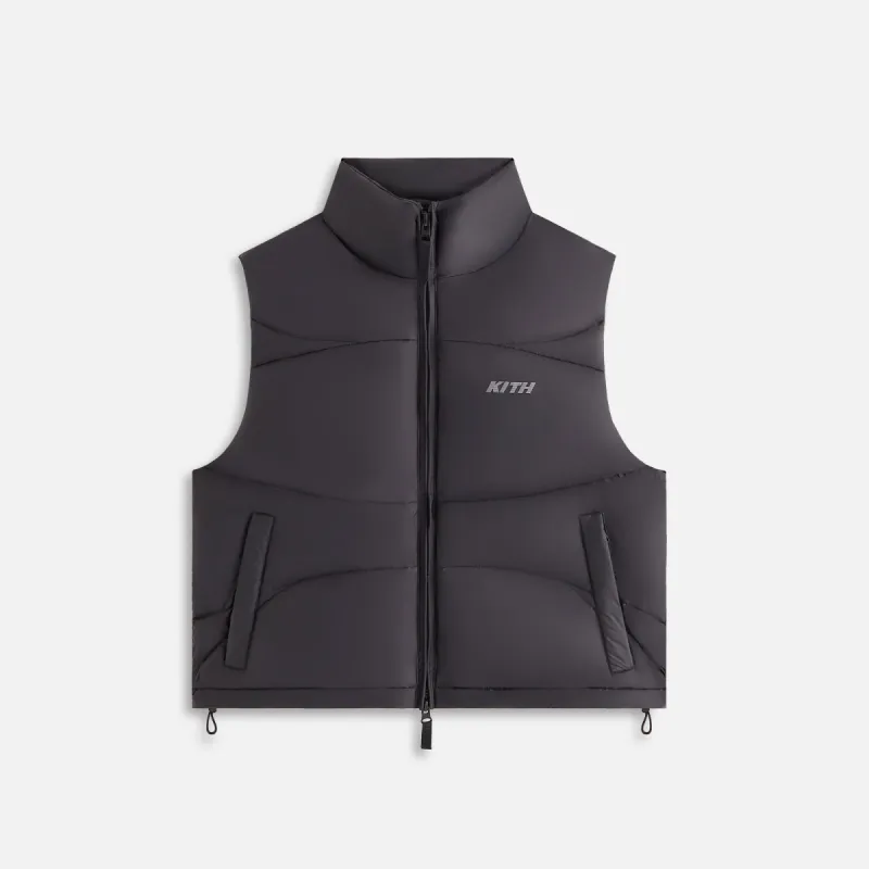 Kith Women Corey Puffer Vest - Black sold by Kith