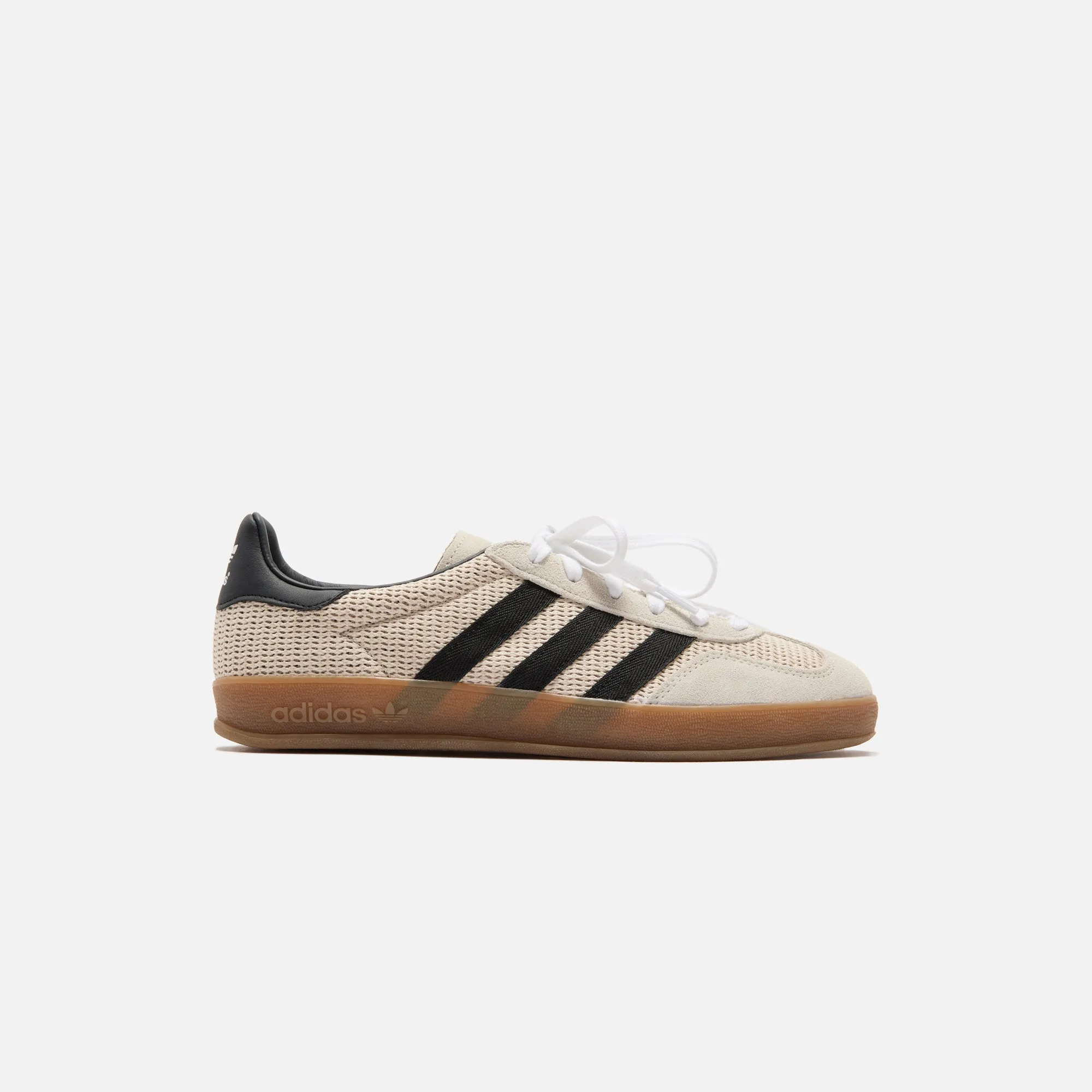 adidas Gazelle Indoor - Alumina / Core Black / Gum 3 sold by Kith