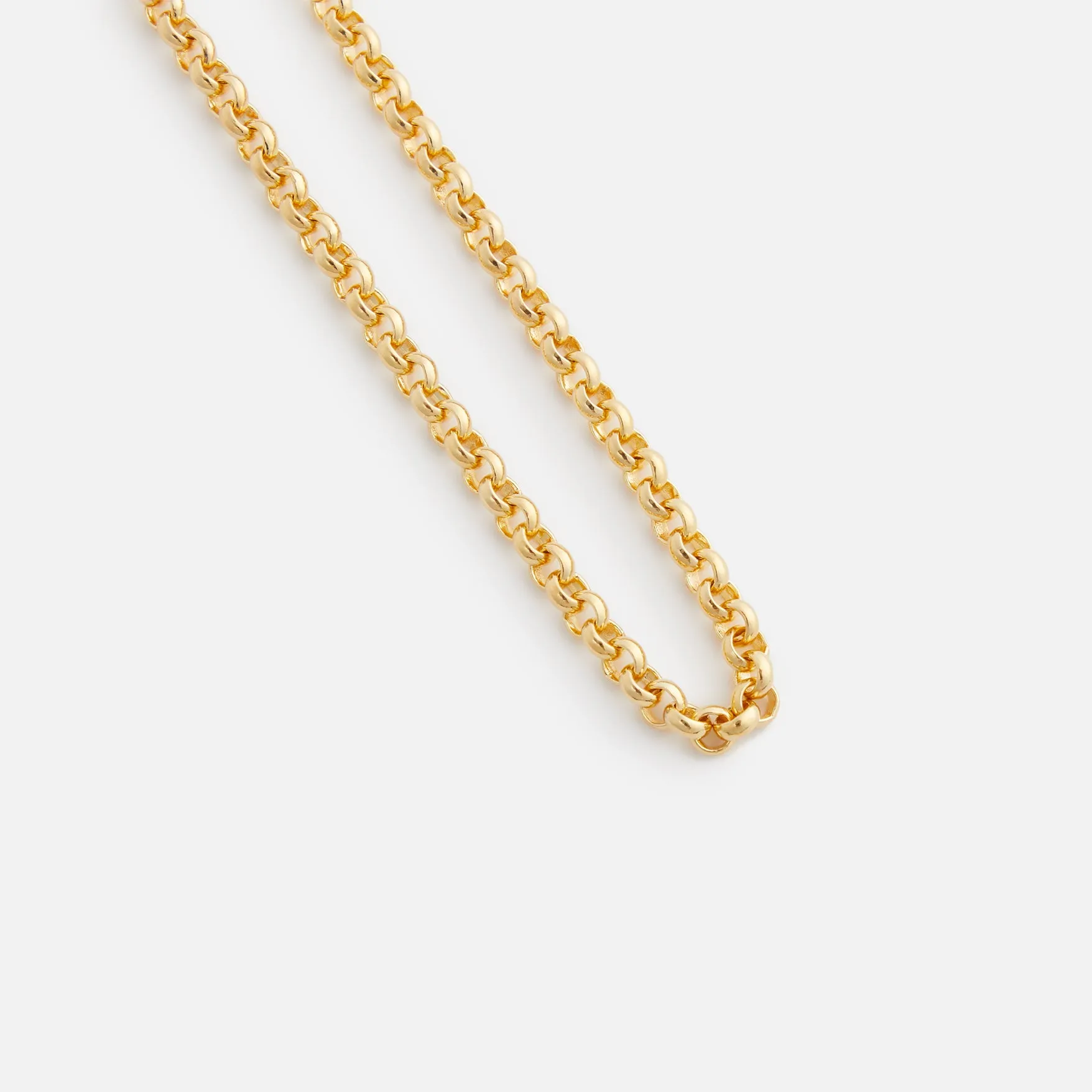 Tom Wood Thick Rolo Chain Gold 20.5 - Gold sold by Kith product image thumbnail 2