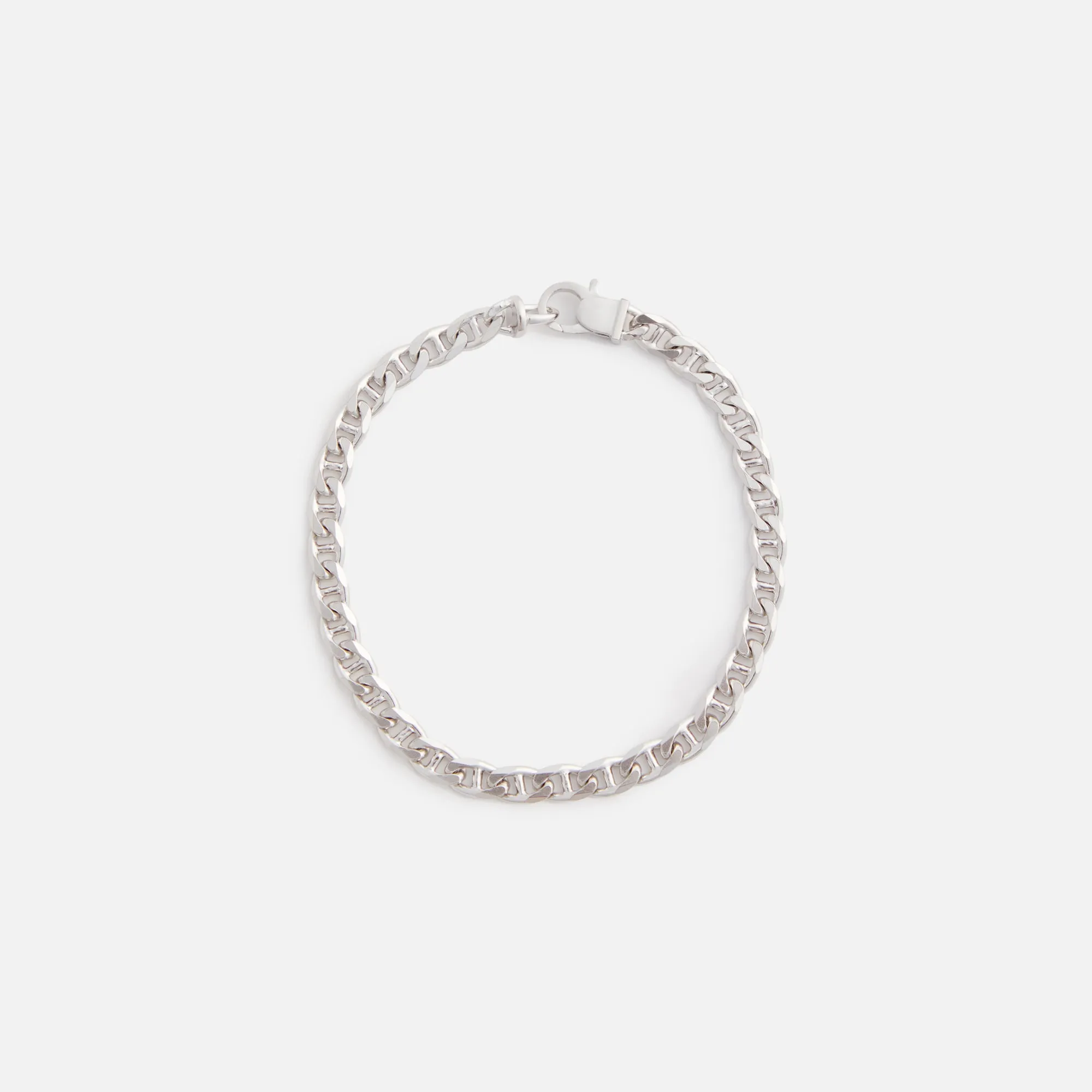 Tom Wood Jude Bracelet Silver 8.3 - Silver sold by Kith