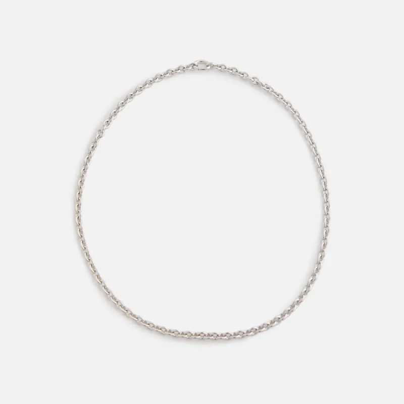 Tom Wood Ada Chain 925 Sterling Silver 20.5 - Silver sold by Kith