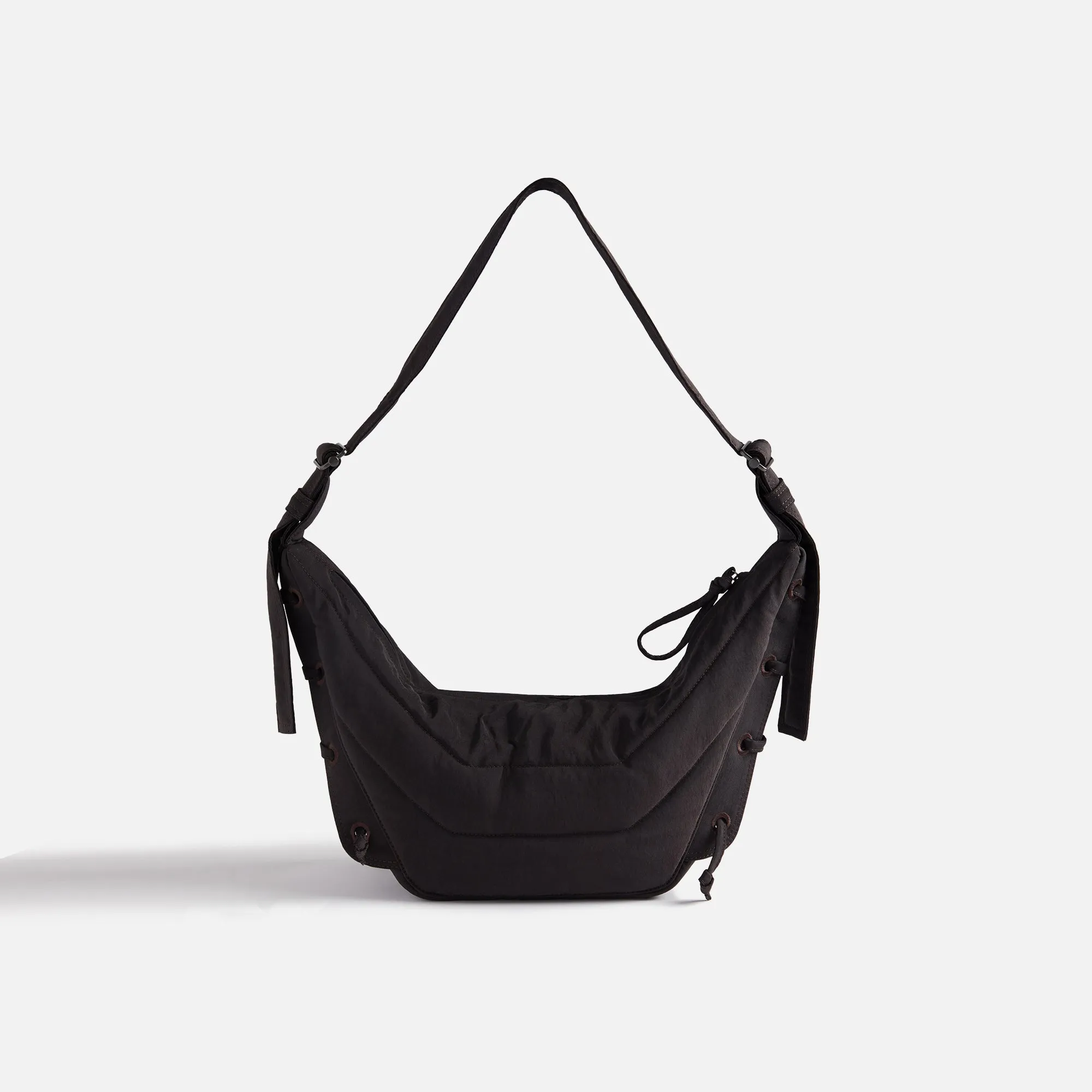 Lemaire Small Soft Game Bag - Dark Chocolate sold by Kith product image thumbnail 2