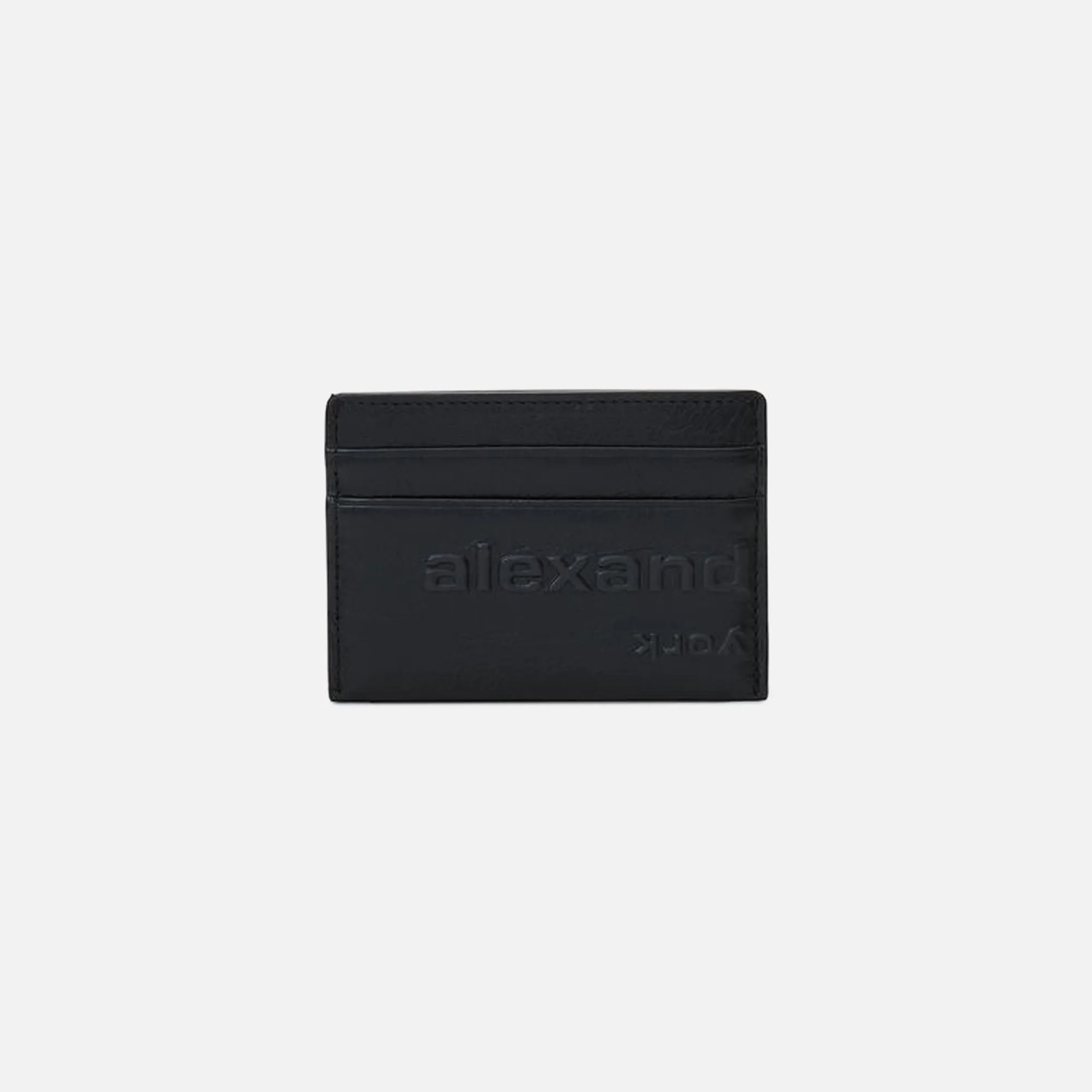 Alexander Wang Punch Card Case - Black sold by Kith