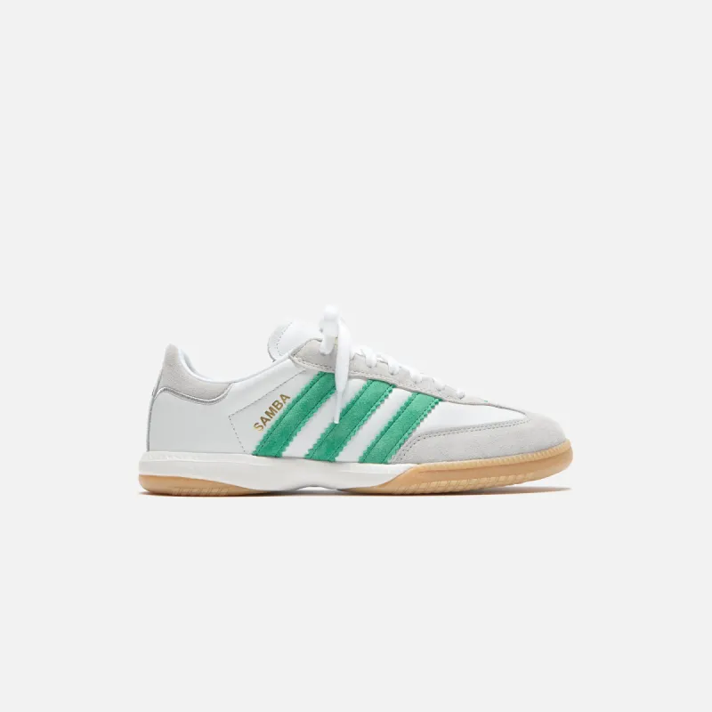 adidas Samba MN - White / Green / Gum 3 sold by Kith