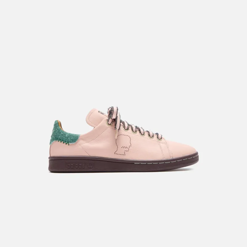adidas x Brain Dead Stan Smith - Vapour Pink / Core Black / Mesa sold by Kith