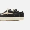 Rick Owens Vintage Sneakers - Black / Milk / Milk sold by Kith