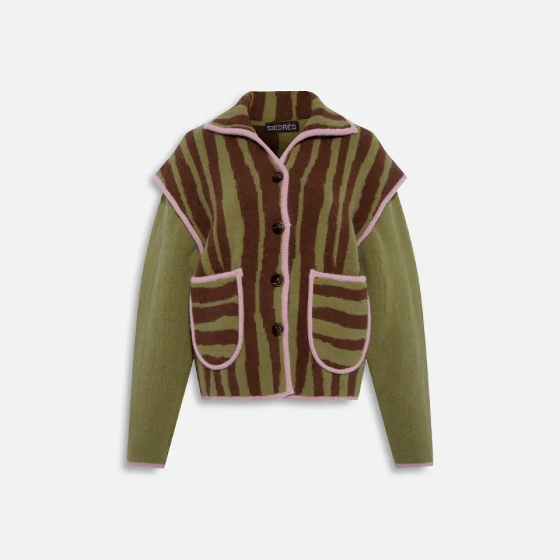 Siedres Rina Jacket - Green sold by Kith