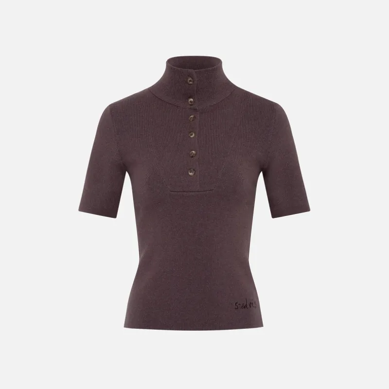 Siedres Nidas Shirt - Brown sold by Kith