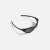 Oakley Eyejacket Redux - Matte Black / Prizm Grey sold by Kith