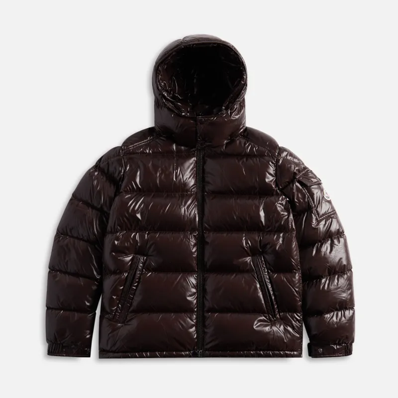 Moncler Maya Jacket - Dark Brown sold by Kith