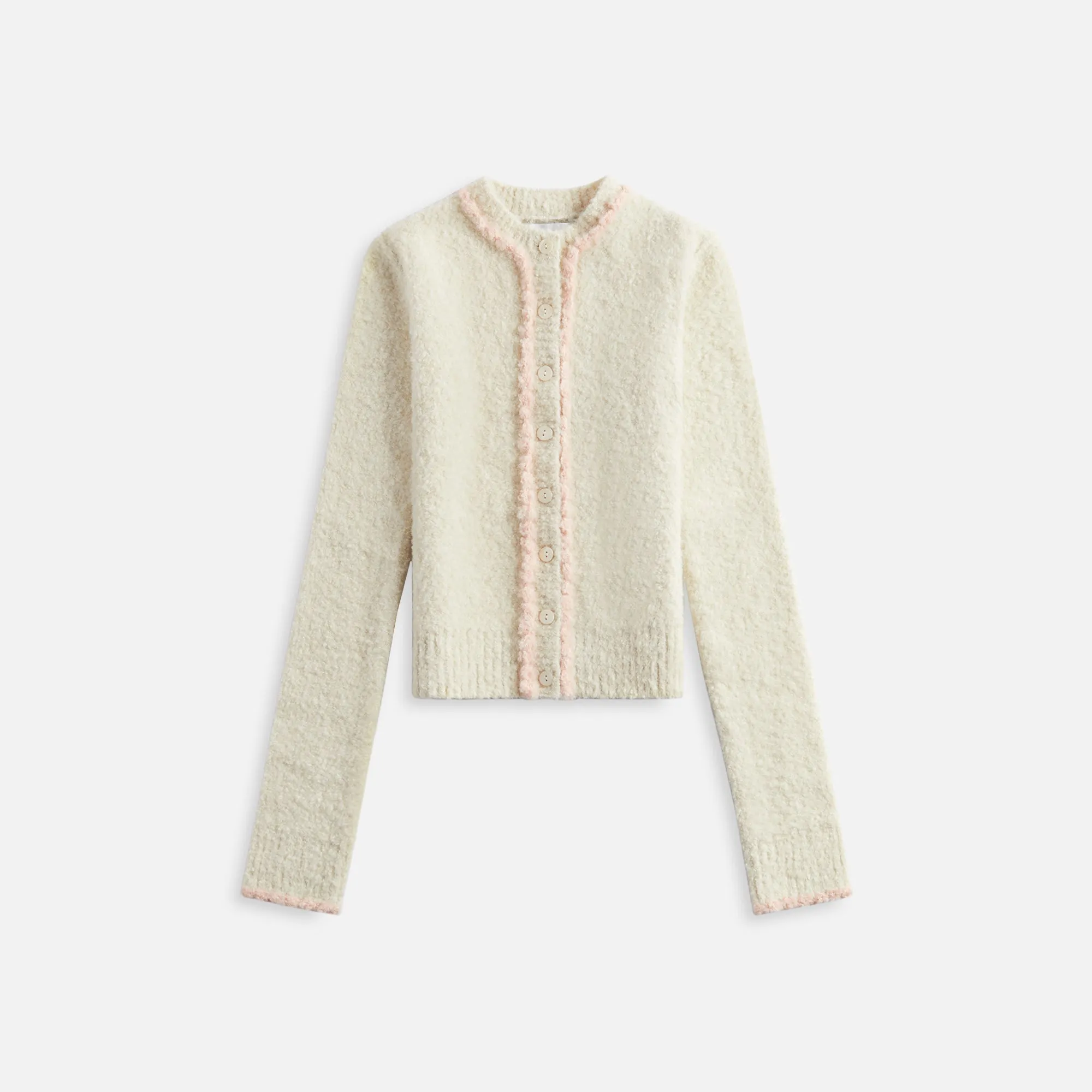 GUIZIO Palmyra Knit Cardigan - Ivory sold by Kith