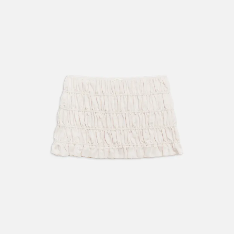 Frankies Bikinis Jolie Satin Skirt - Vintage Treasure sold by Kith