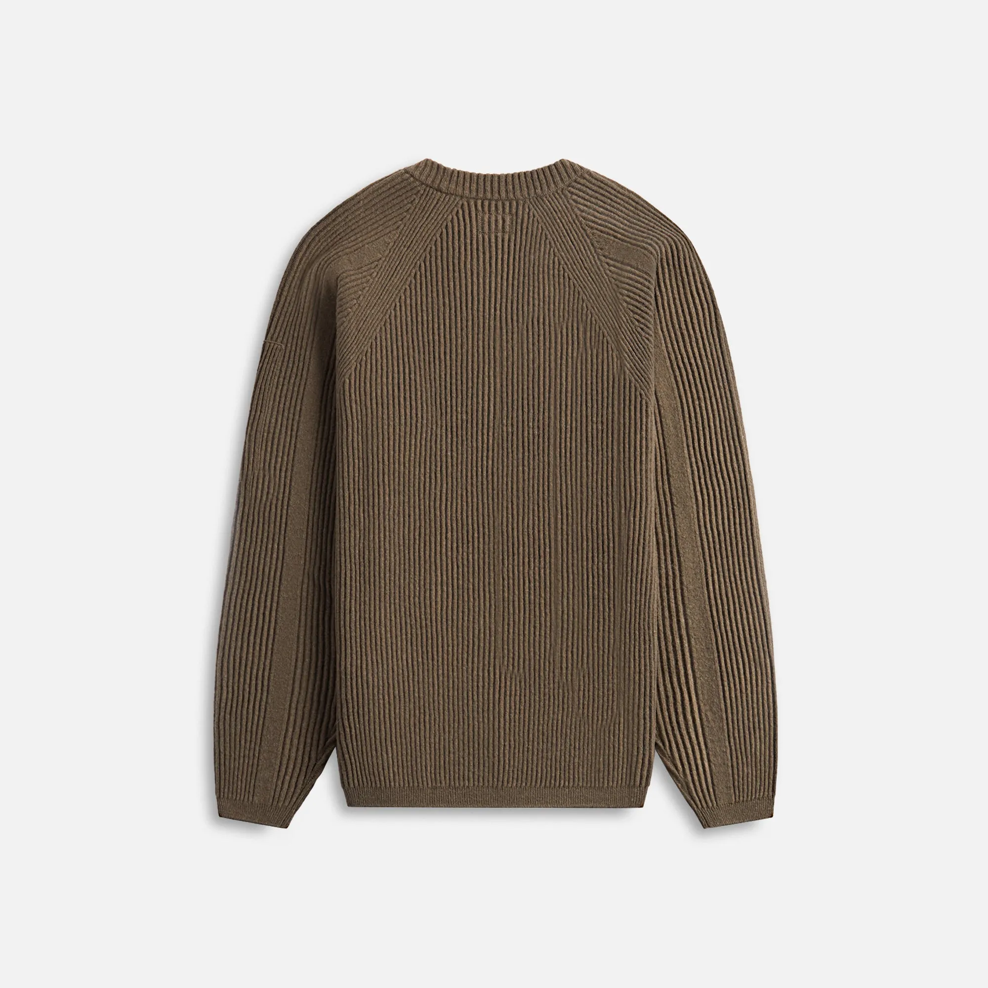 C.P. Company Lambswool Crewneck Full Knit - Walnut sold by Kith product image thumbnail 2
