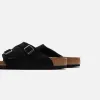 Birkenstock Zurich Suede - Black sold by Kith