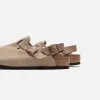 Birkenstock Tokio Suede - Taupe sold by Kith