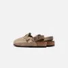 Birkenstock Tokio Suede - Taupe sold by Kith