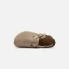 Birkenstock Tokio Suede - Taupe sold by Kith