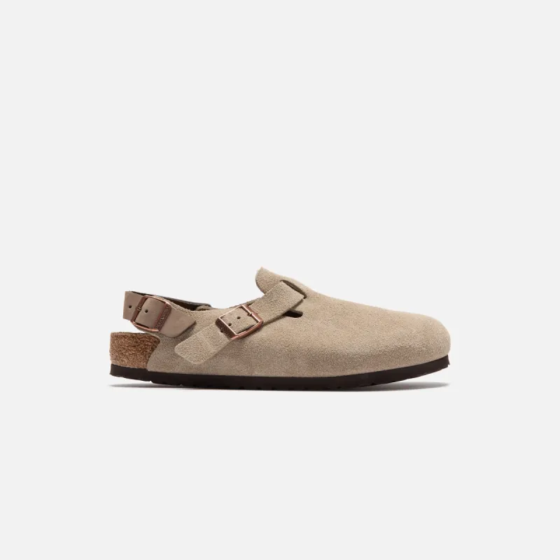 Birkenstock Tokio Suede - Taupe sold by Kith