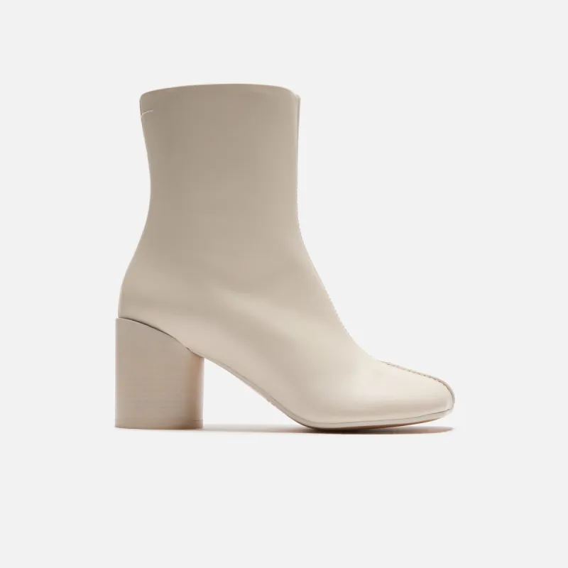 MM6 Maison Margiela Leather Ankle Boot - Sandshell sold by Kith