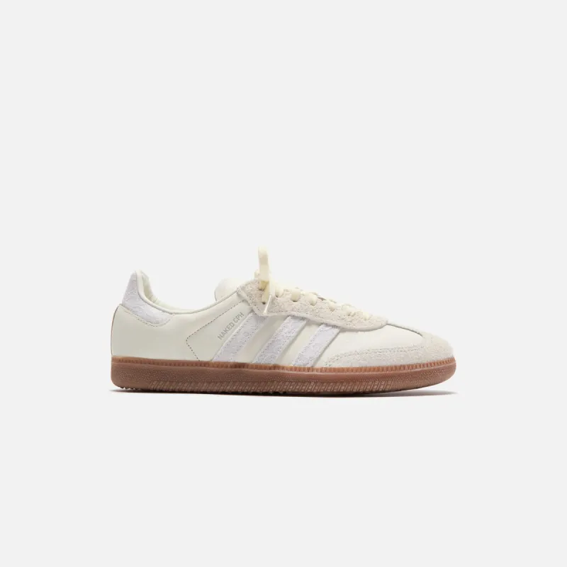 adidas x NAKED Copenhagen Samba OG - White / Off White / Crystal White sold by Kith