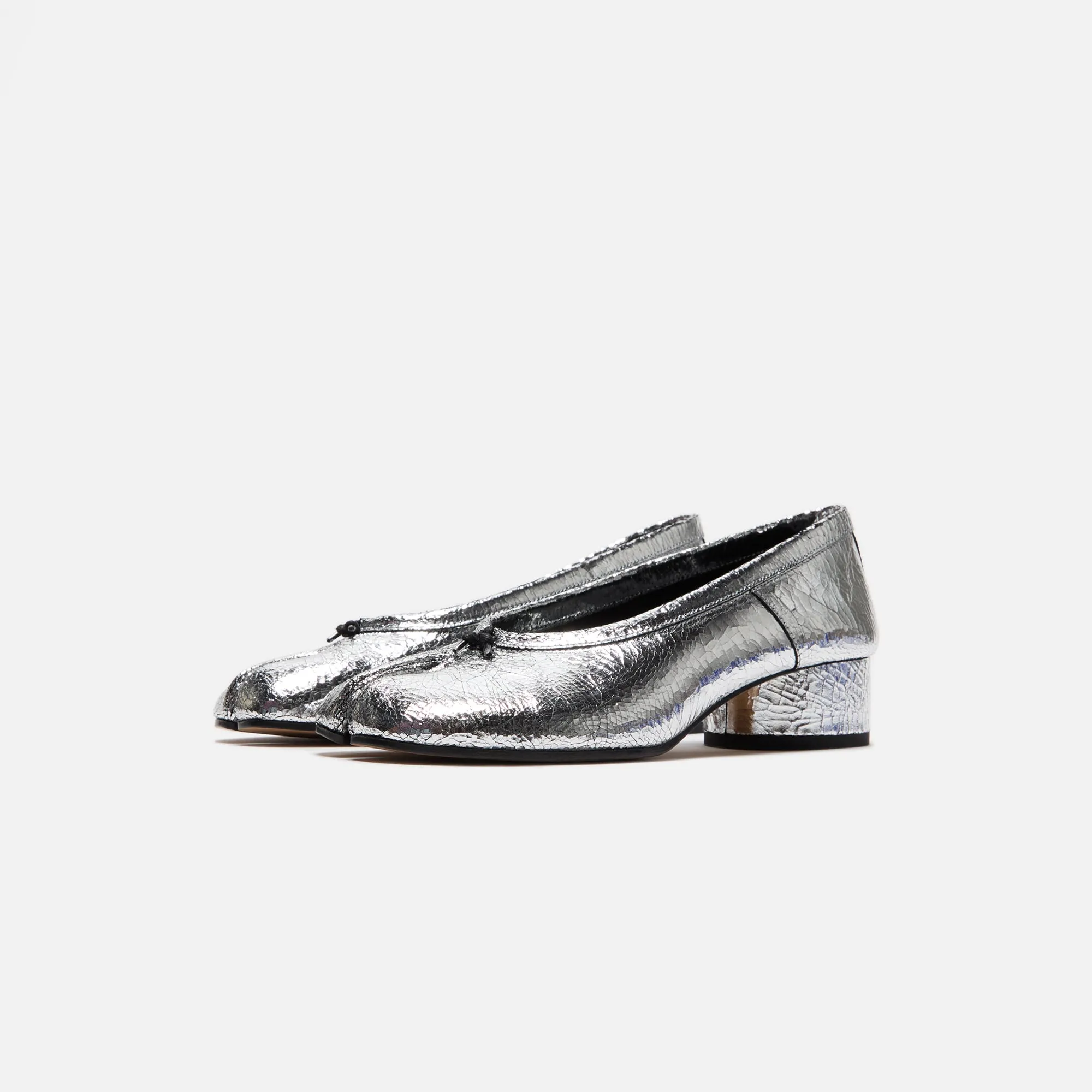 Maison Margiela Tabi New Ballerina Flats - Broken Mirror Silver sold by Kith product image thumbnail 2