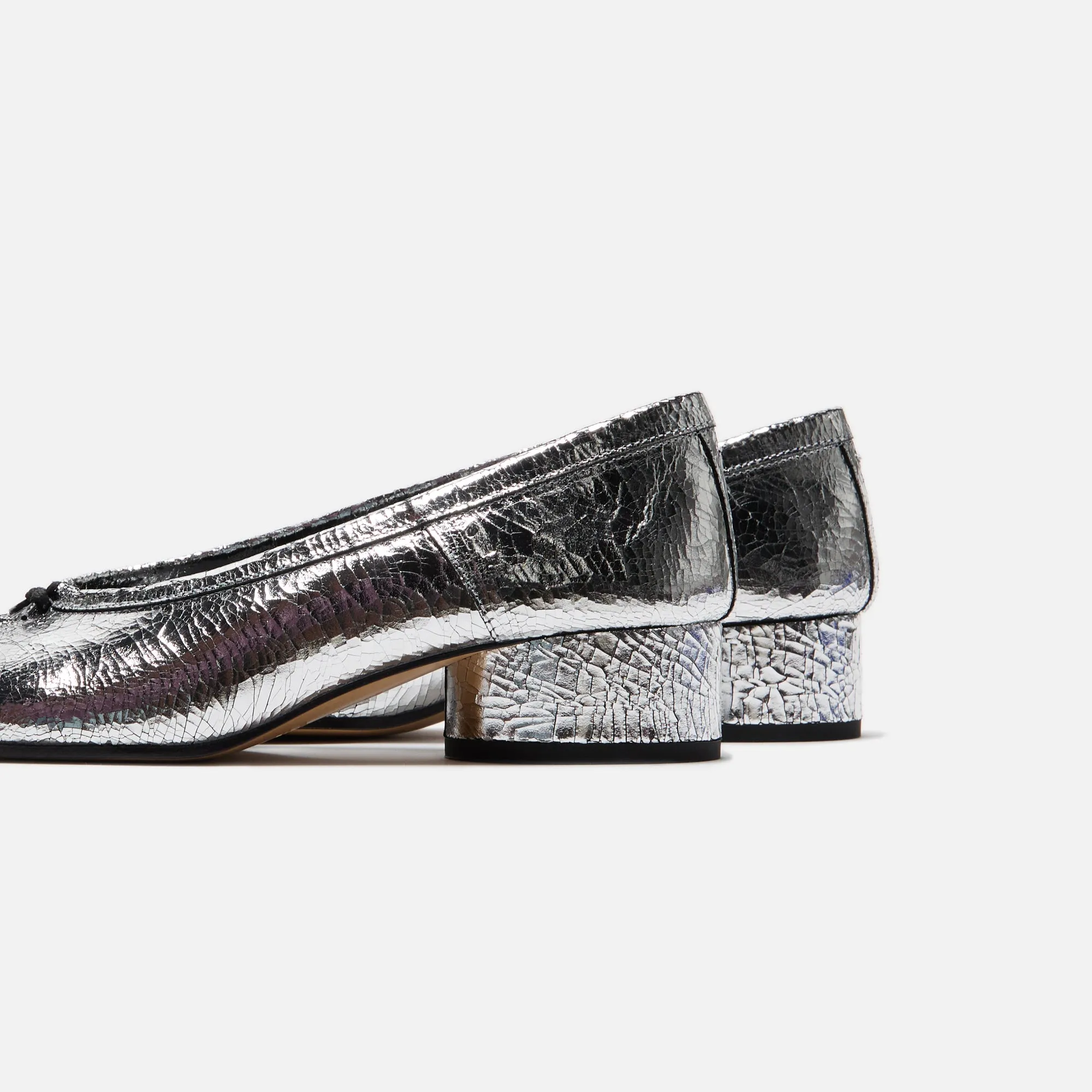 Maison Margiela Tabi New Ballerina Flats - Broken Mirror Silver sold by Kith product image thumbnail 3