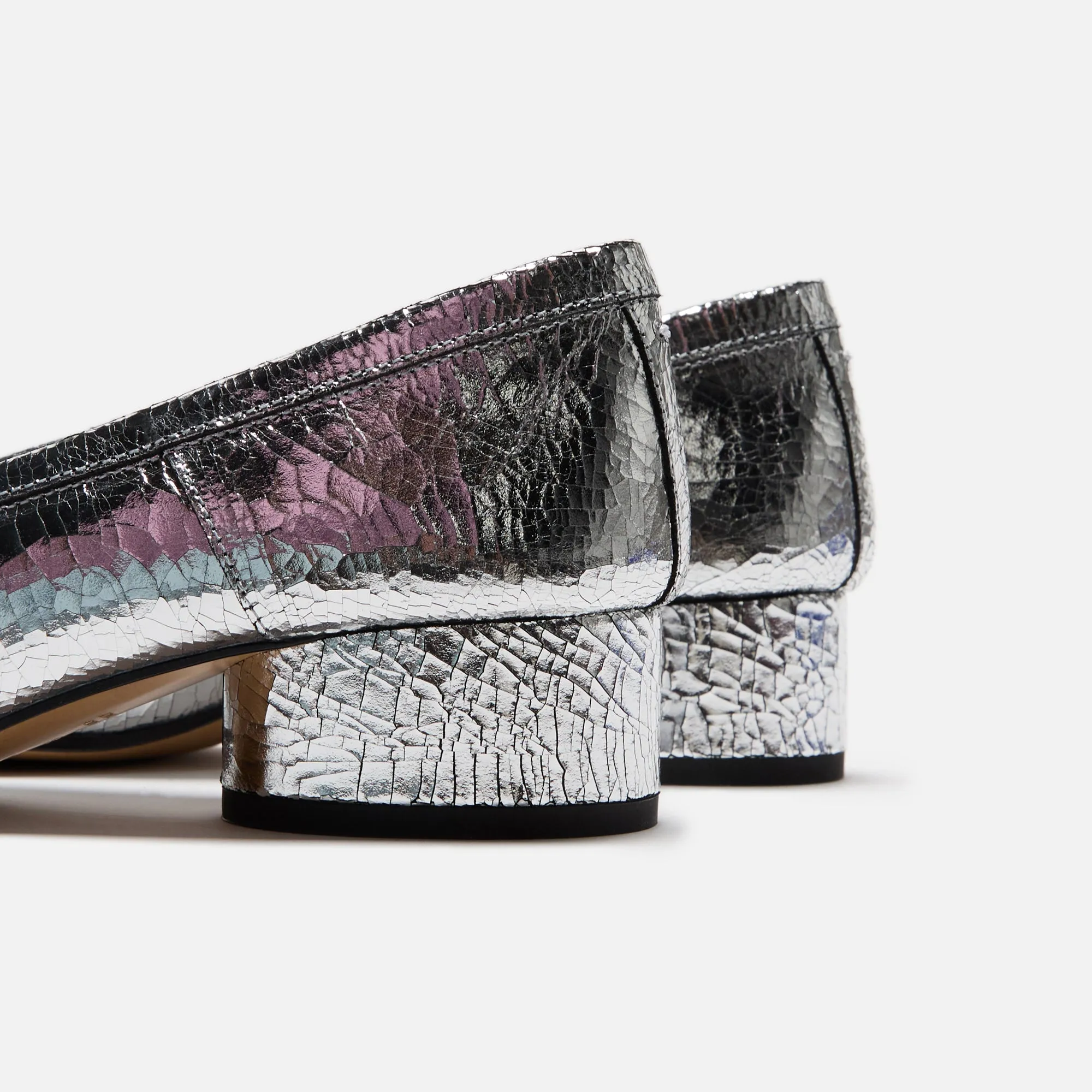 Maison Margiela Tabi New Ballerina Flats - Broken Mirror Silver sold by Kith product image thumbnail 4