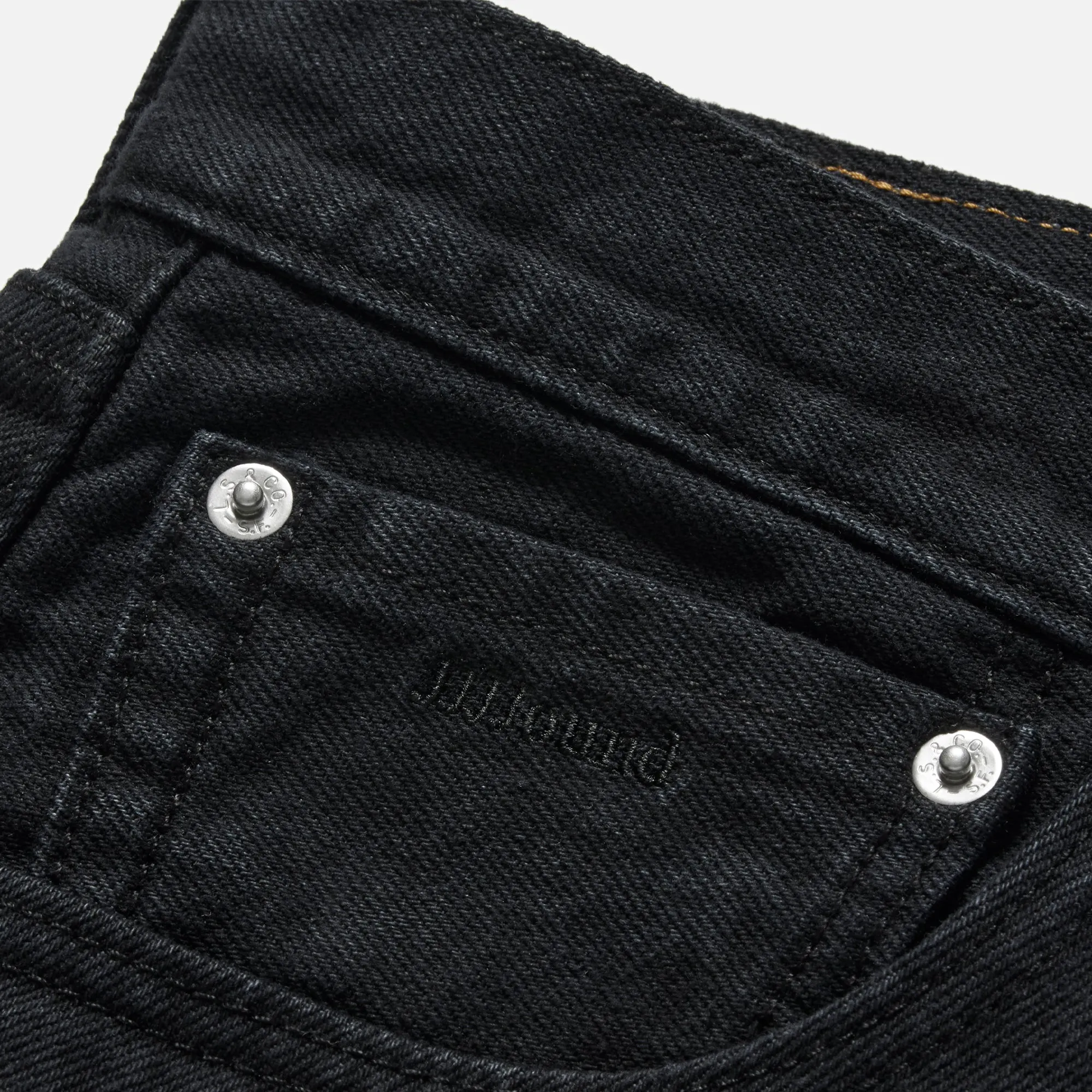 Levi's x JJJJound 501 '93 Jean - Black Overdye sold by Kith product image thumbnail 5