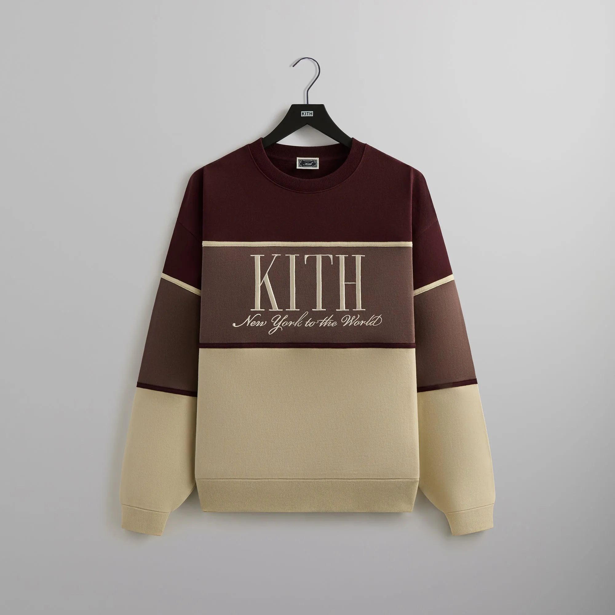 Kith Panelled Nelson Crewneck - Rave sold by Kith