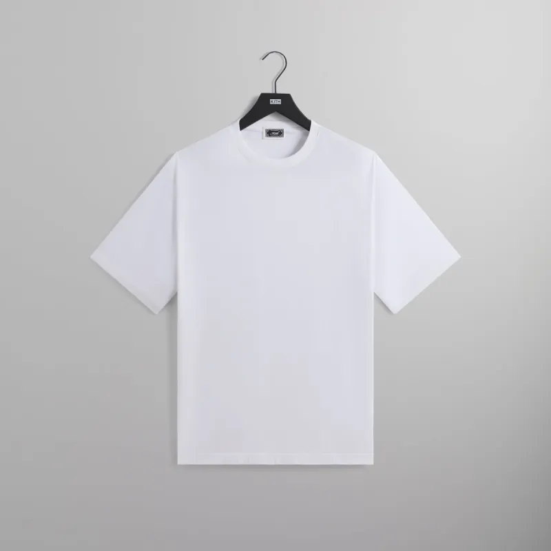 Kith Sueded Jersey Bishop Tee - White sold by Kith
