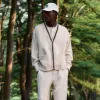 Kith Button Front Reuben Sweater Vest - Sandrift sold by Kith