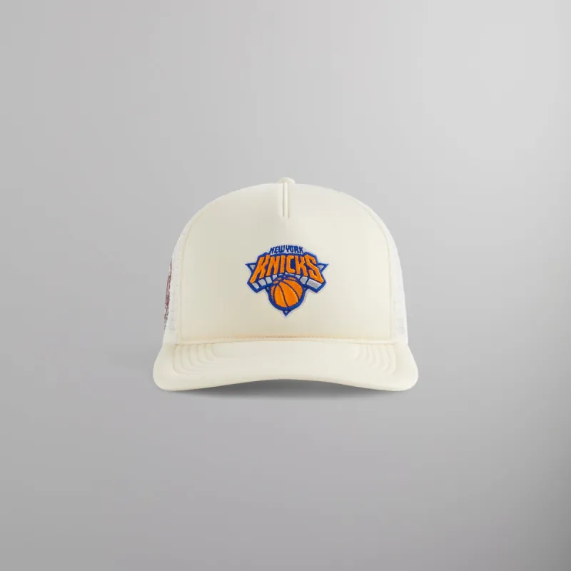 Kith for '47 New York Knicks Hitch Foam Trucker Hat - Sandrift sold by Kith