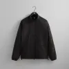 Kith Wrinkle Nylon Windsor Panelled Track Jacket - Black sold by Kith