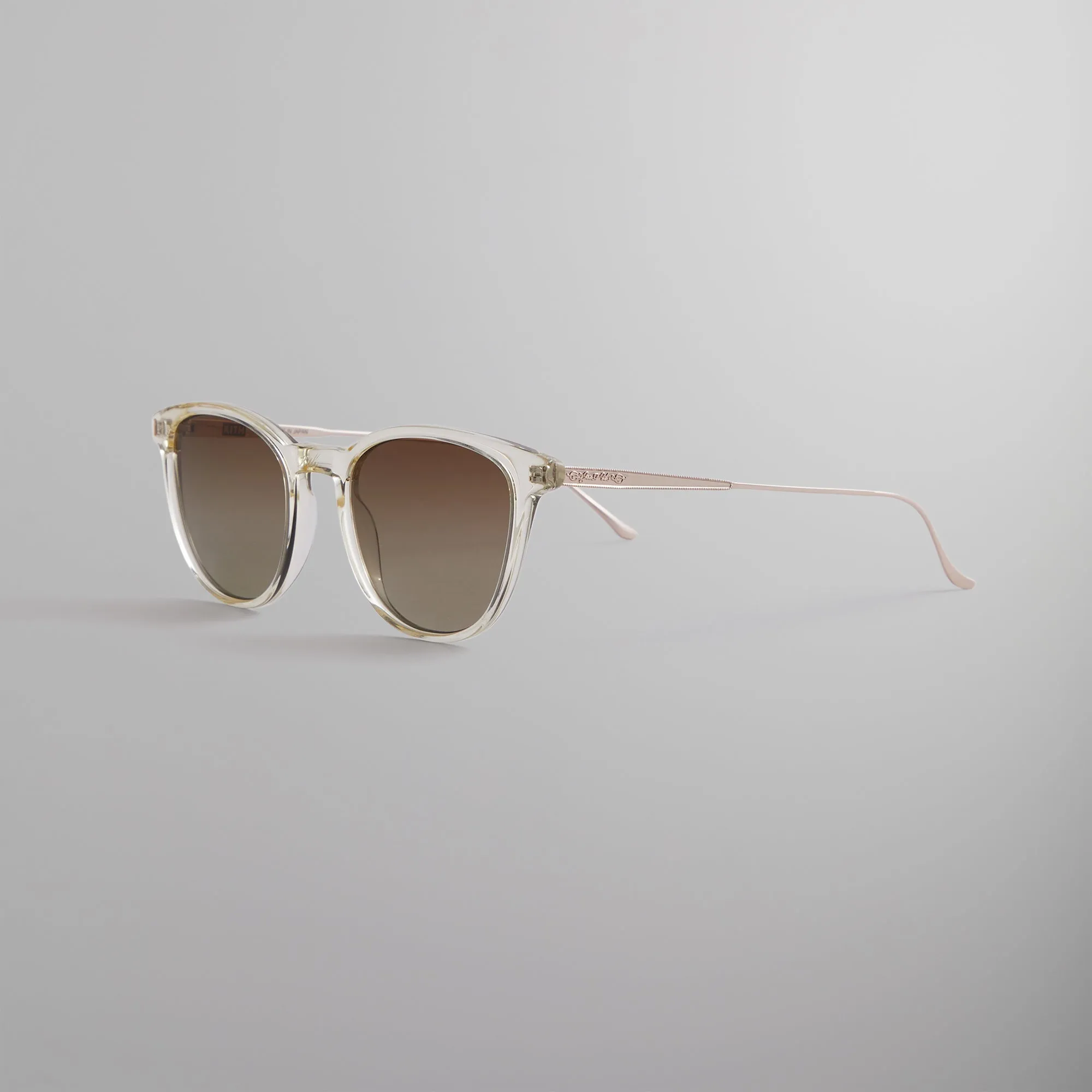 Kith for Modo Georgica Sunglasses - Crystal / Gold / Clear sold by Kith product image thumbnail 3