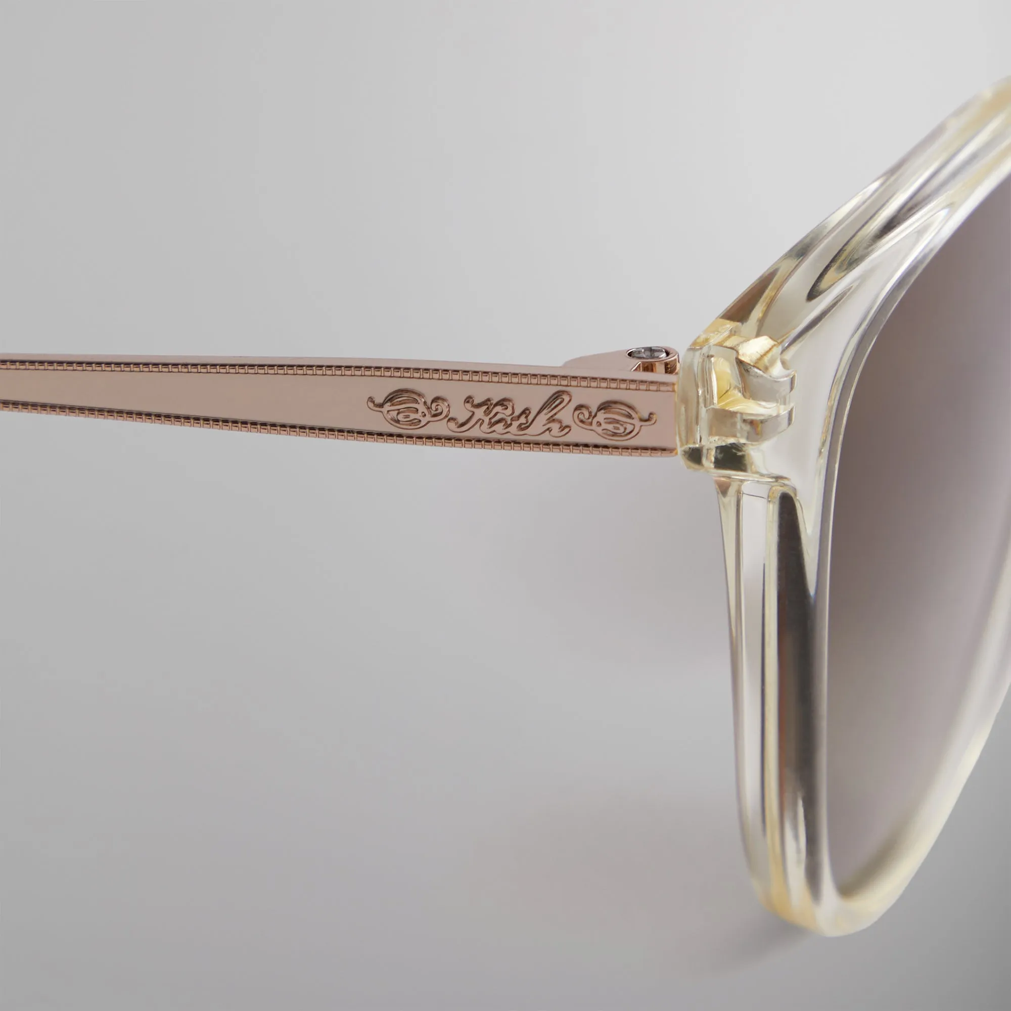 Kith for Modo Georgica Sunglasses - Crystal / Gold / Clear sold by Kith product image thumbnail 4