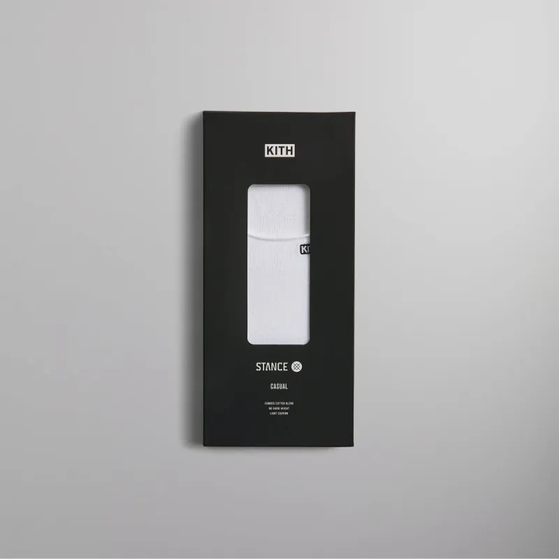 Kith for Stance Classic Super Invisible Sock - White sold by Kith