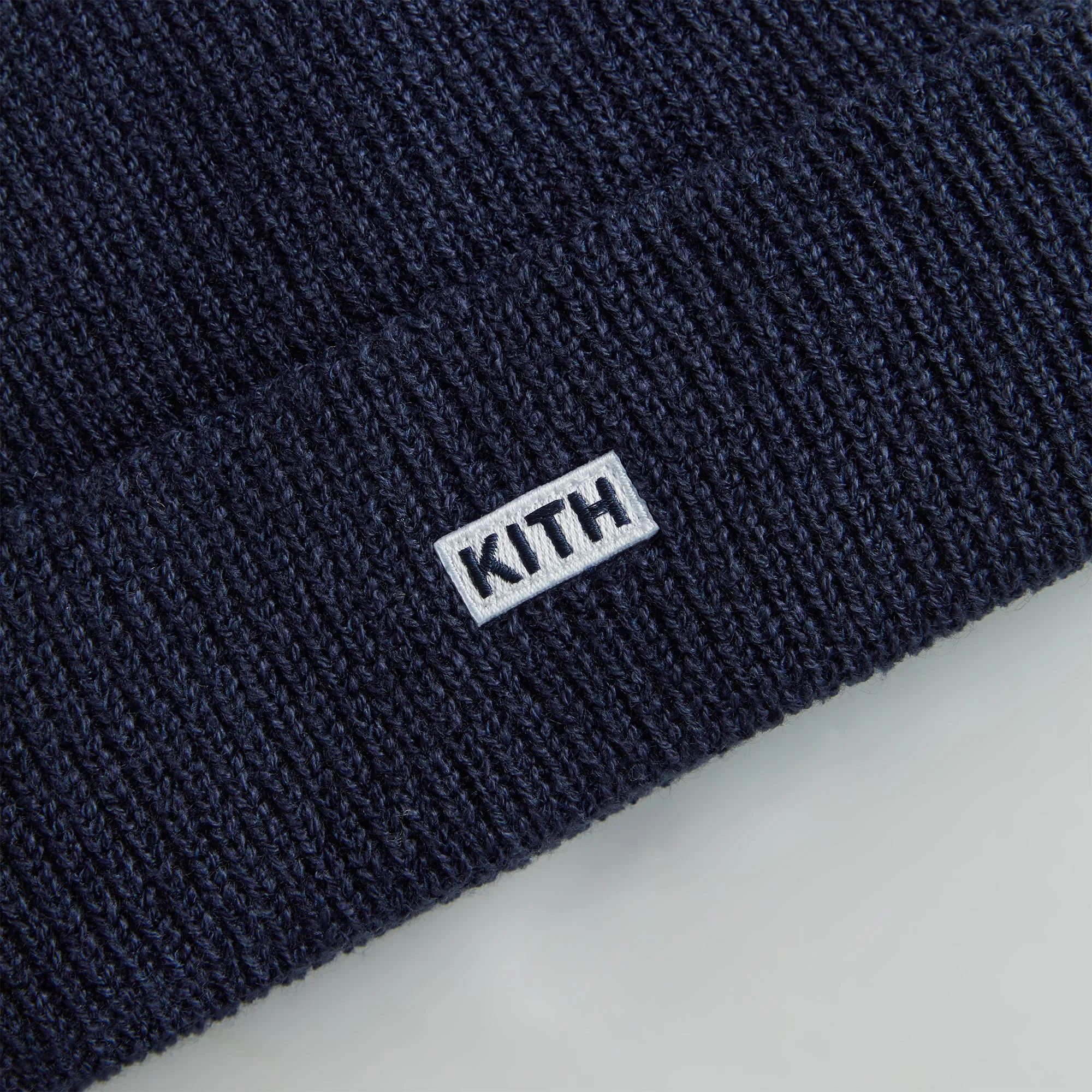 Kith Classic Rib Beanie - Nocturnal sold by Kith product image thumbnail 3