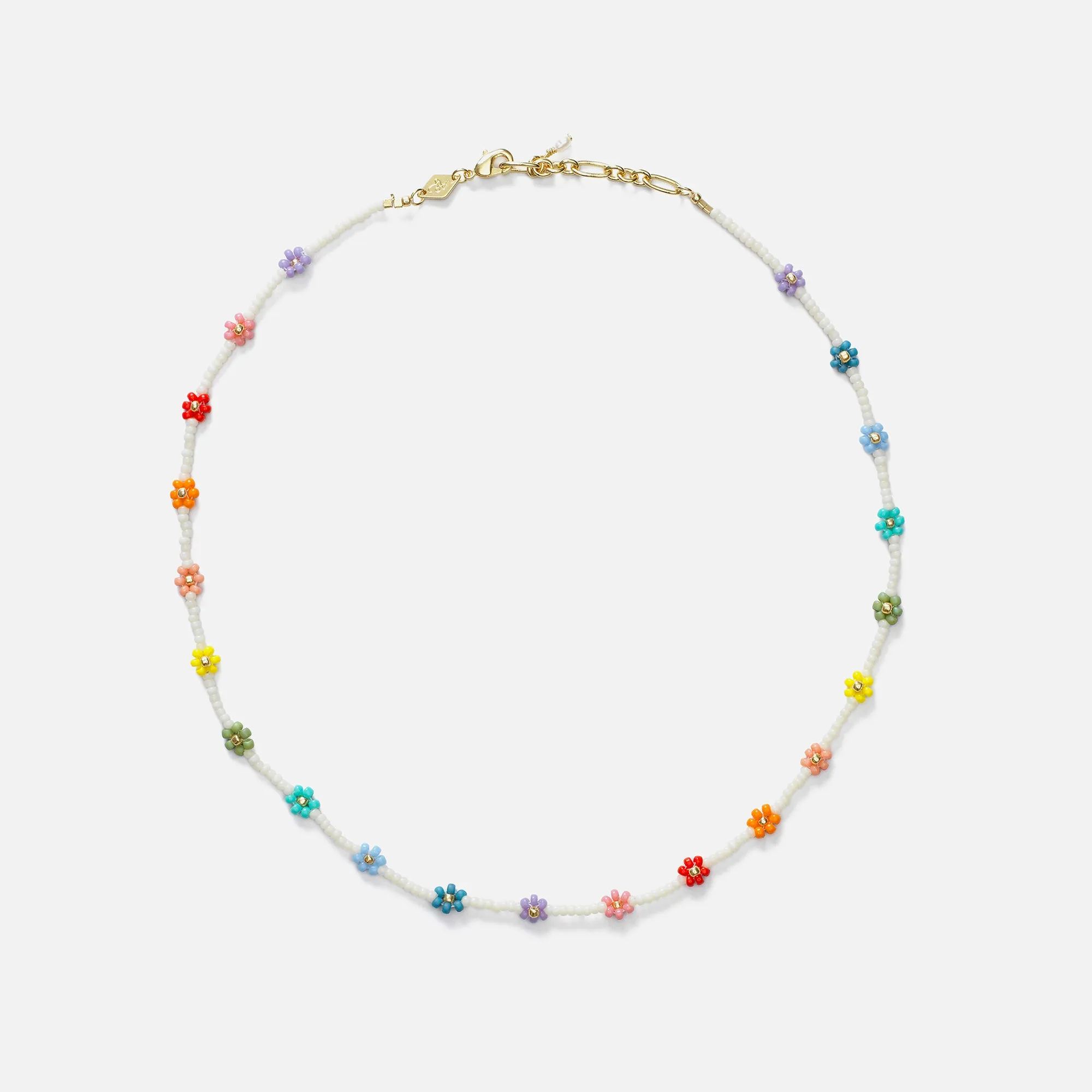 Anni Lu Flower Power Necklace - Multi sold by Kith