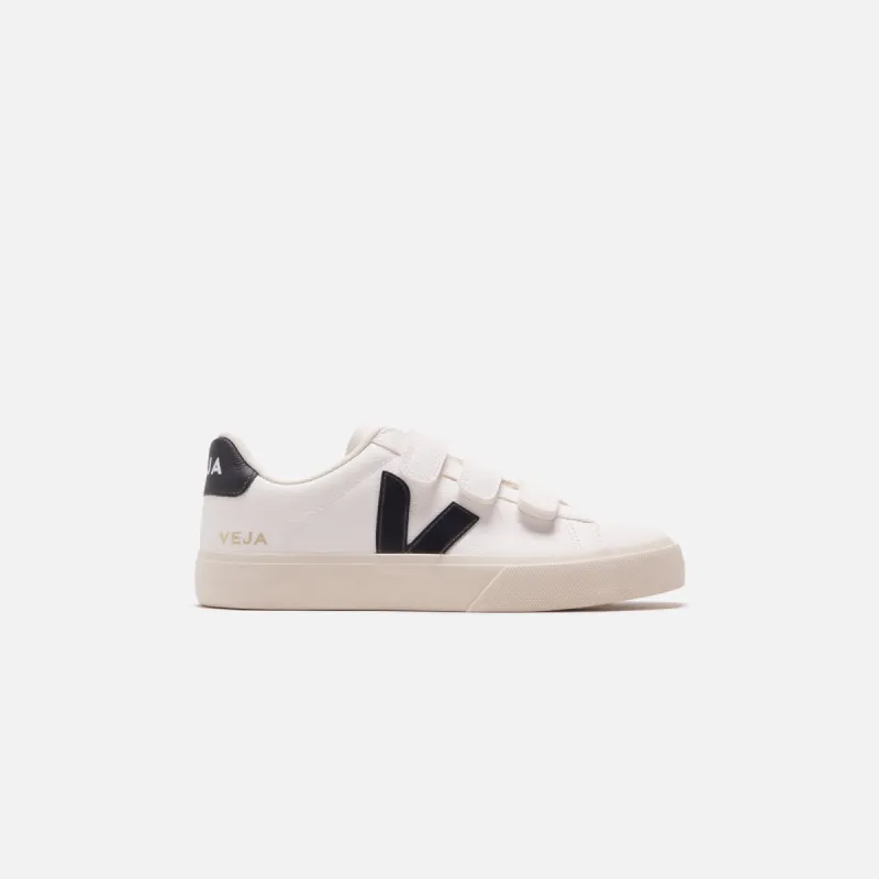 Veja Wmns Recife Logo Extra - White / Black made by Veja