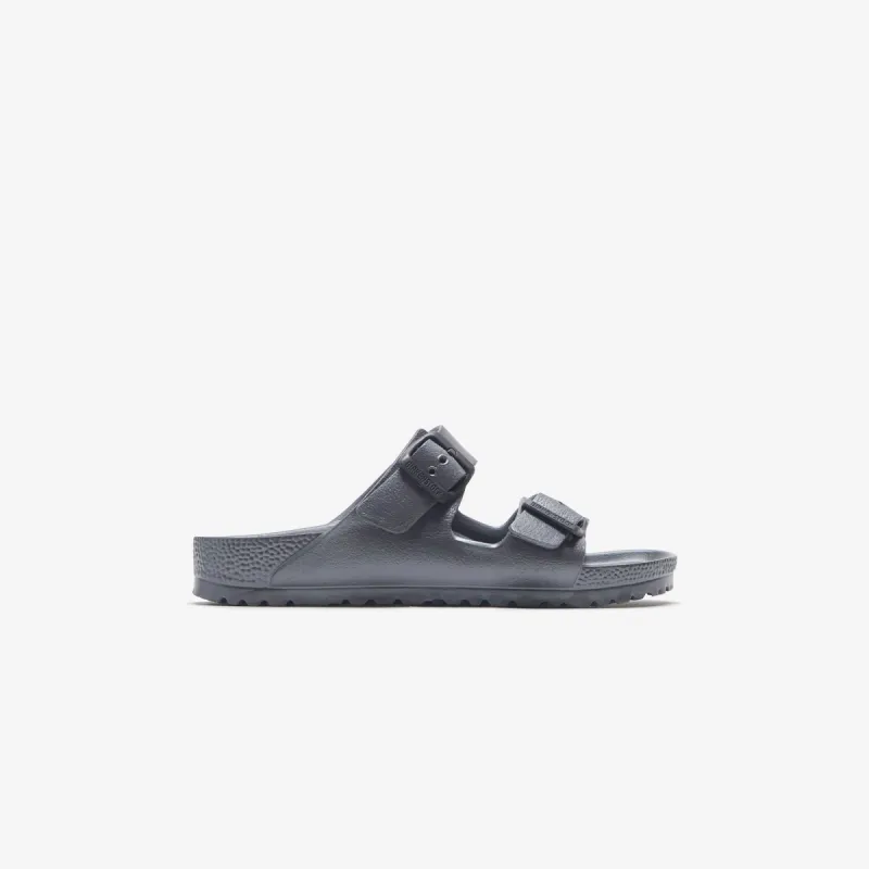 Birkenstock WMNS Arizona Metallic Anthracite Eva - Black sold by Kith